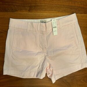 NWT JCrew Chino Shorts size 6